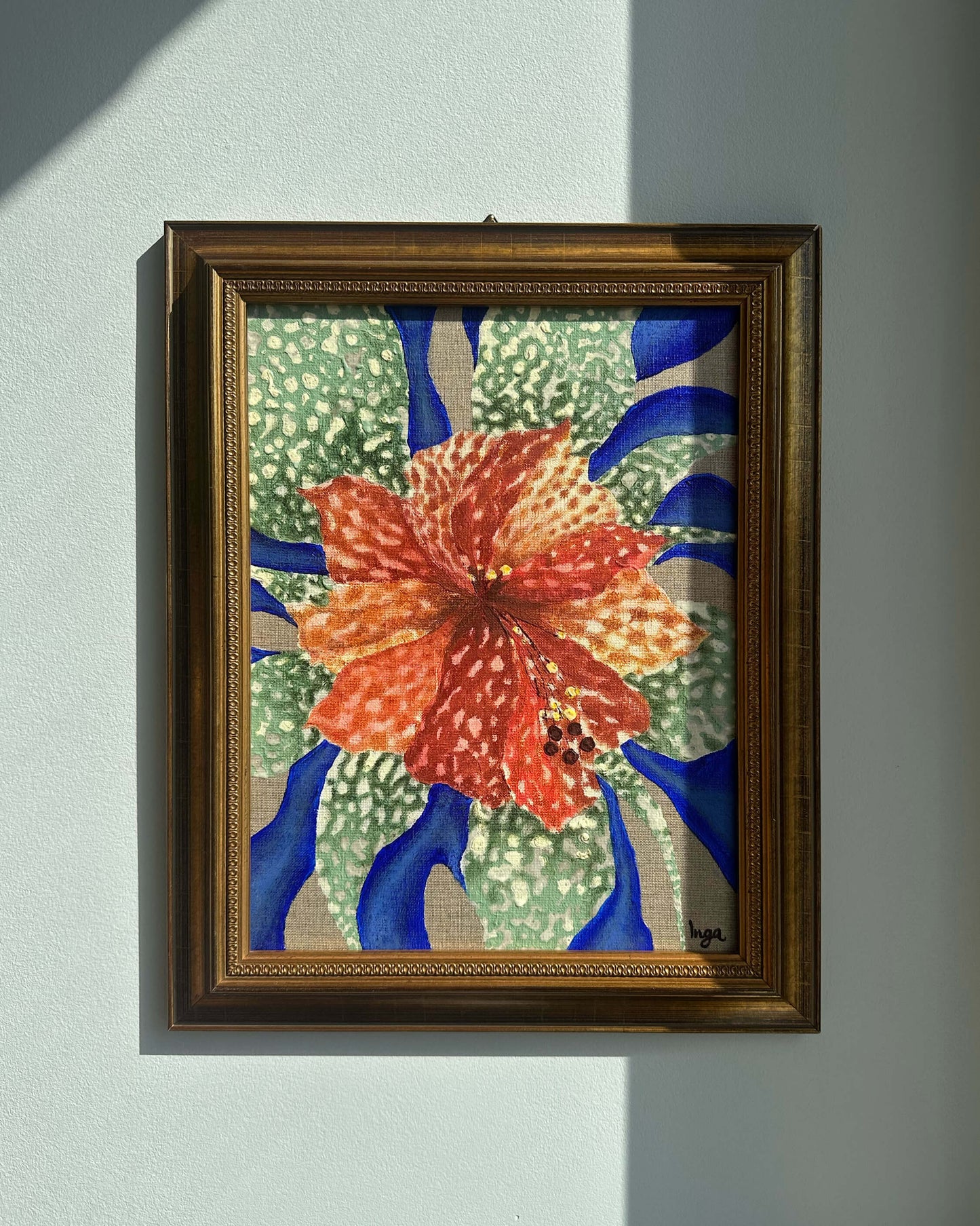 Flower floating