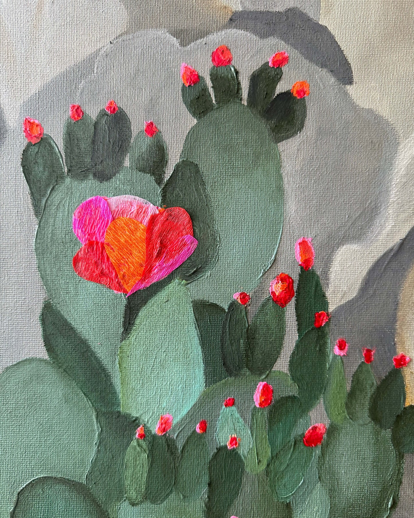 Blooming Cactus